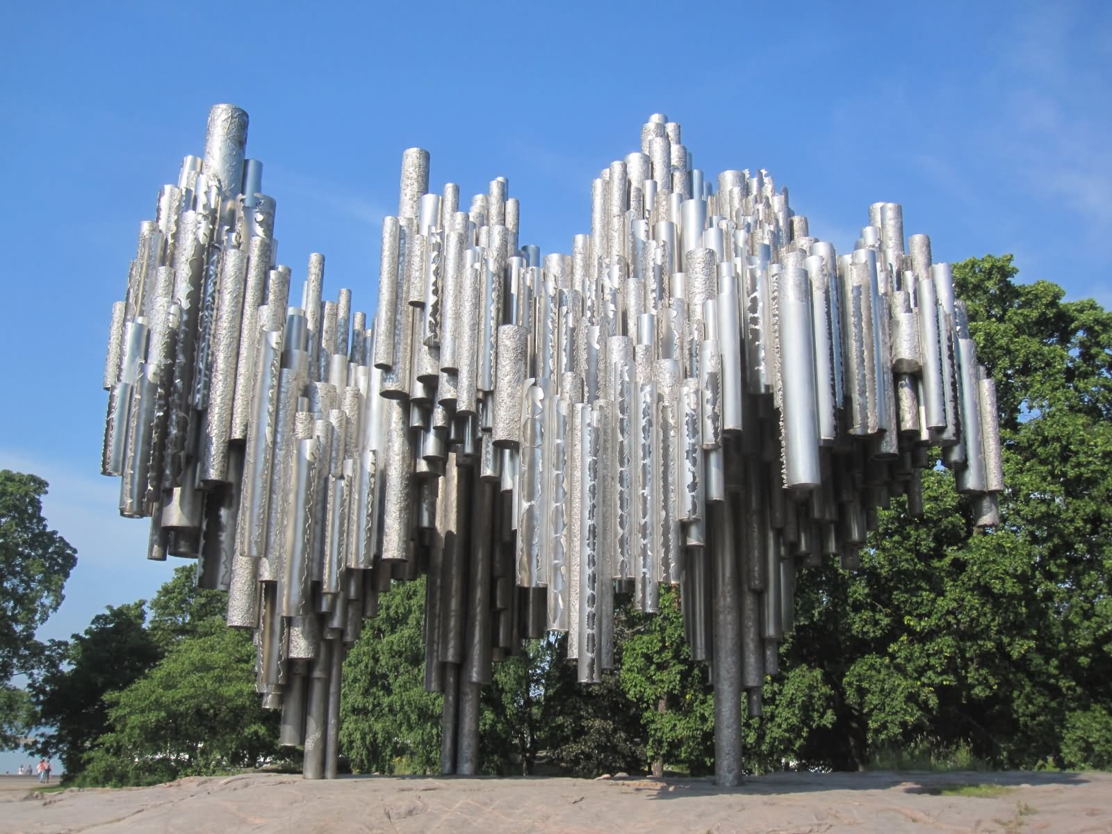 The Sibelius Monument In Helsinki