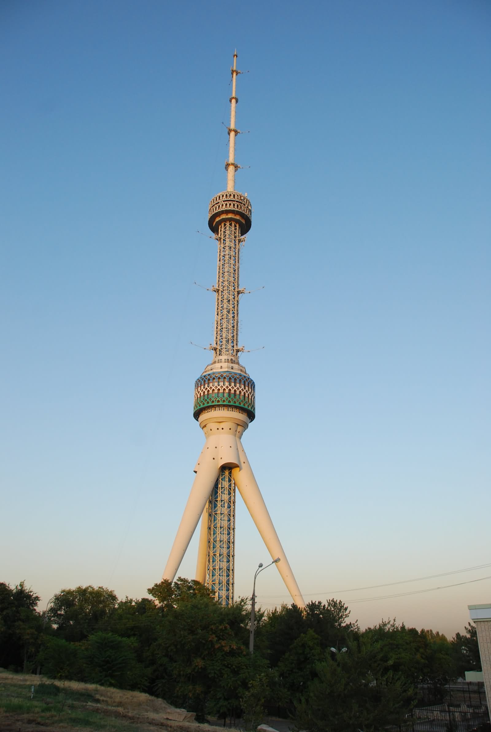 The Tashkent Tower During Sunset