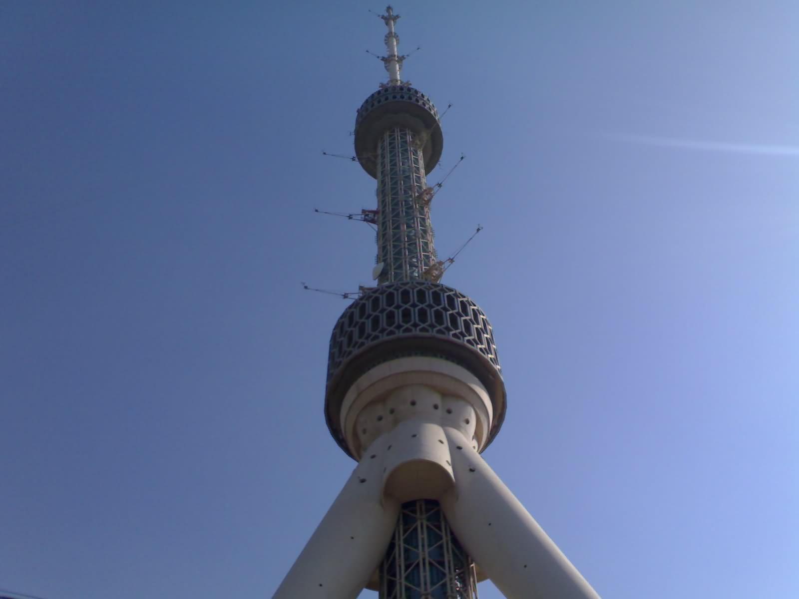 The Tashkent Tower View From Below