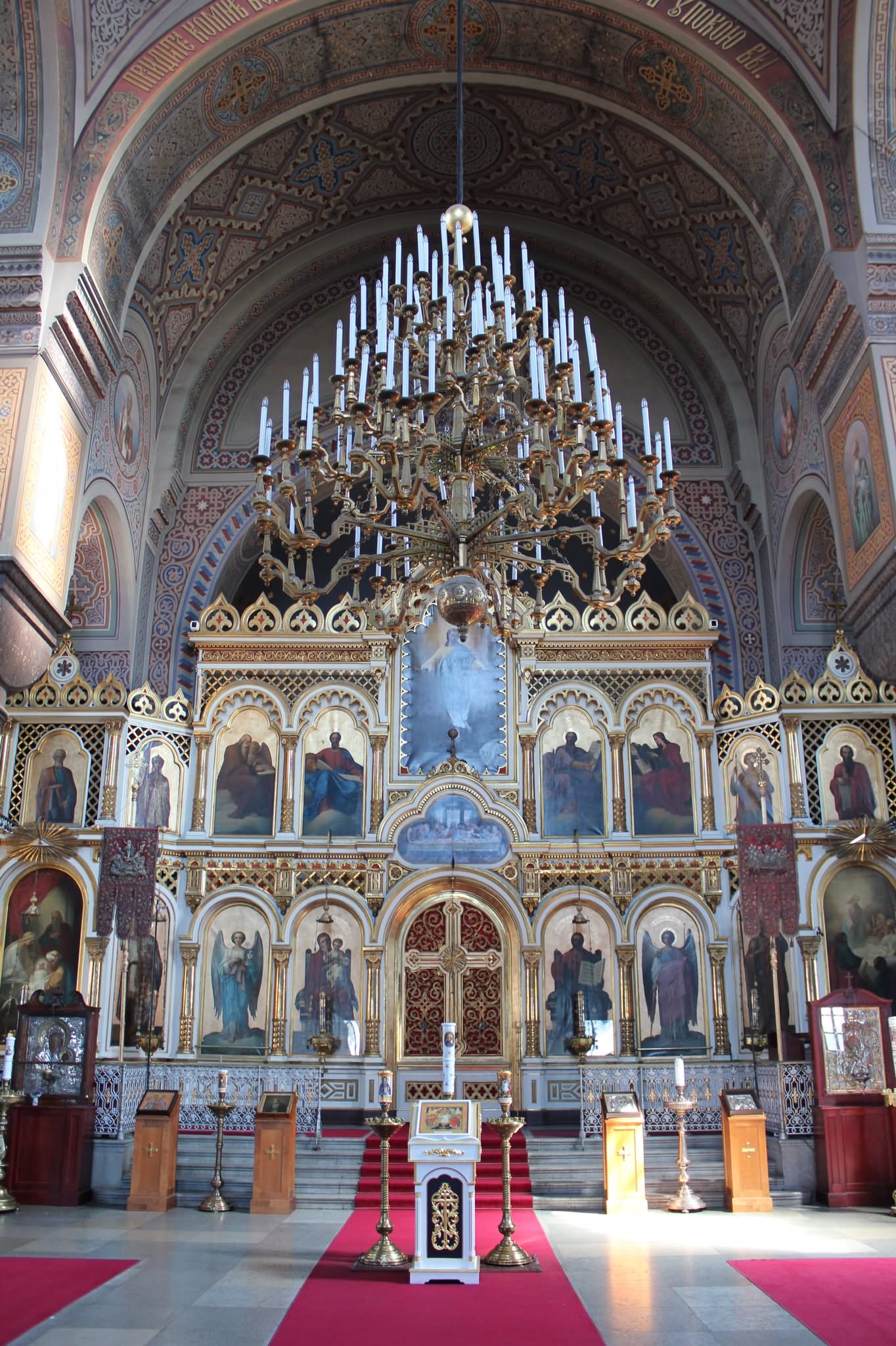 The Uspenski Cathedral Inside View
