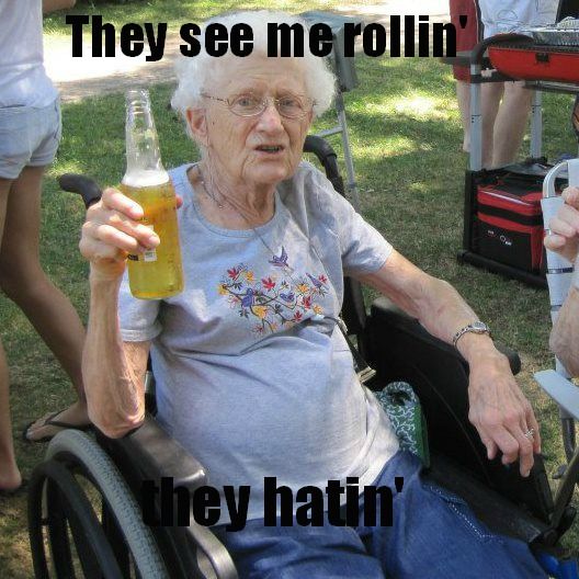 They See Me Rollin They Hatin Funny People Meme Image