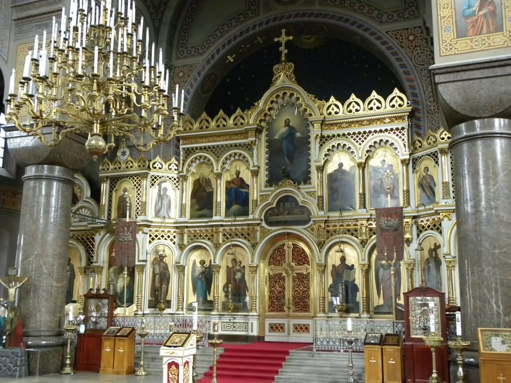Uspenski Cathedral Inside The Helsinki