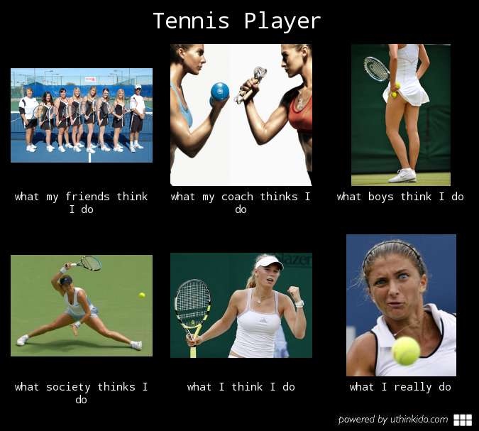 Very Funny Tennis Player Meme Picture