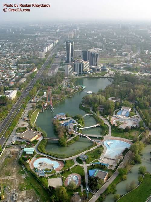 View From The Tashkent Tower In Uzbekistan Picture