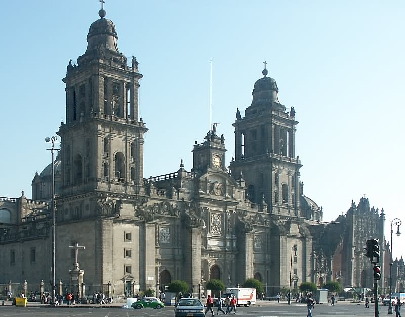 View Of The Metropolitan Cathedral Across The Road