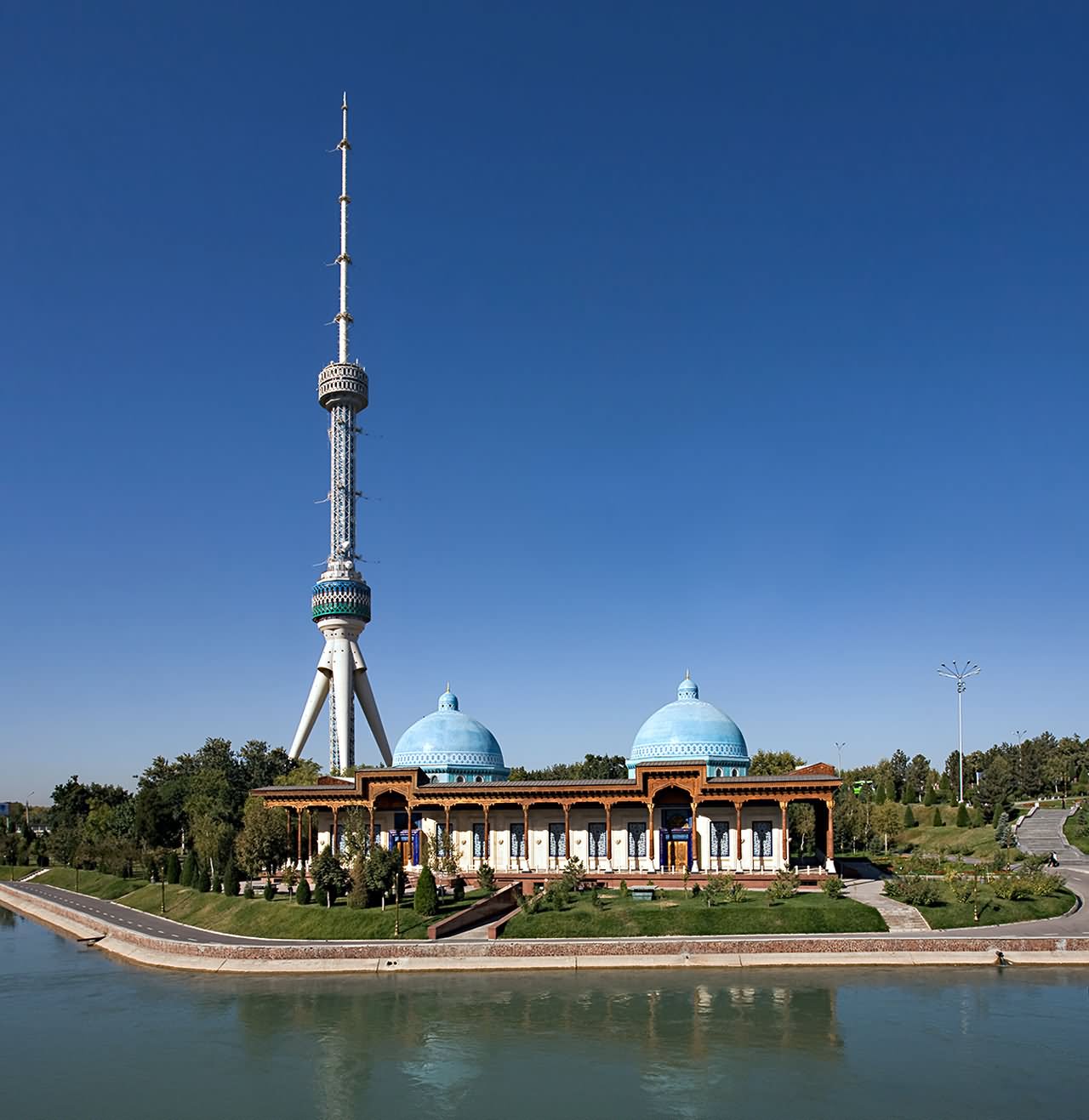 View Of The Tashkent Tower In Uzbekistan Picture