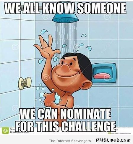 We All Know Someone We Can Nominate For This Challenge Funny Nonsense Image