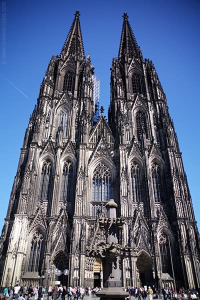 West Front Image Of The Cologne Cathedral in Cologne, Germany