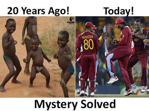 West Indies Very Funny Cricket Meme Picture For Facebook.