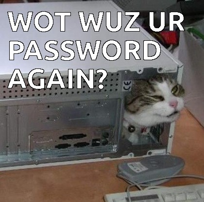 Wot Wuz Ur Password Again Funny Technology Meme Image