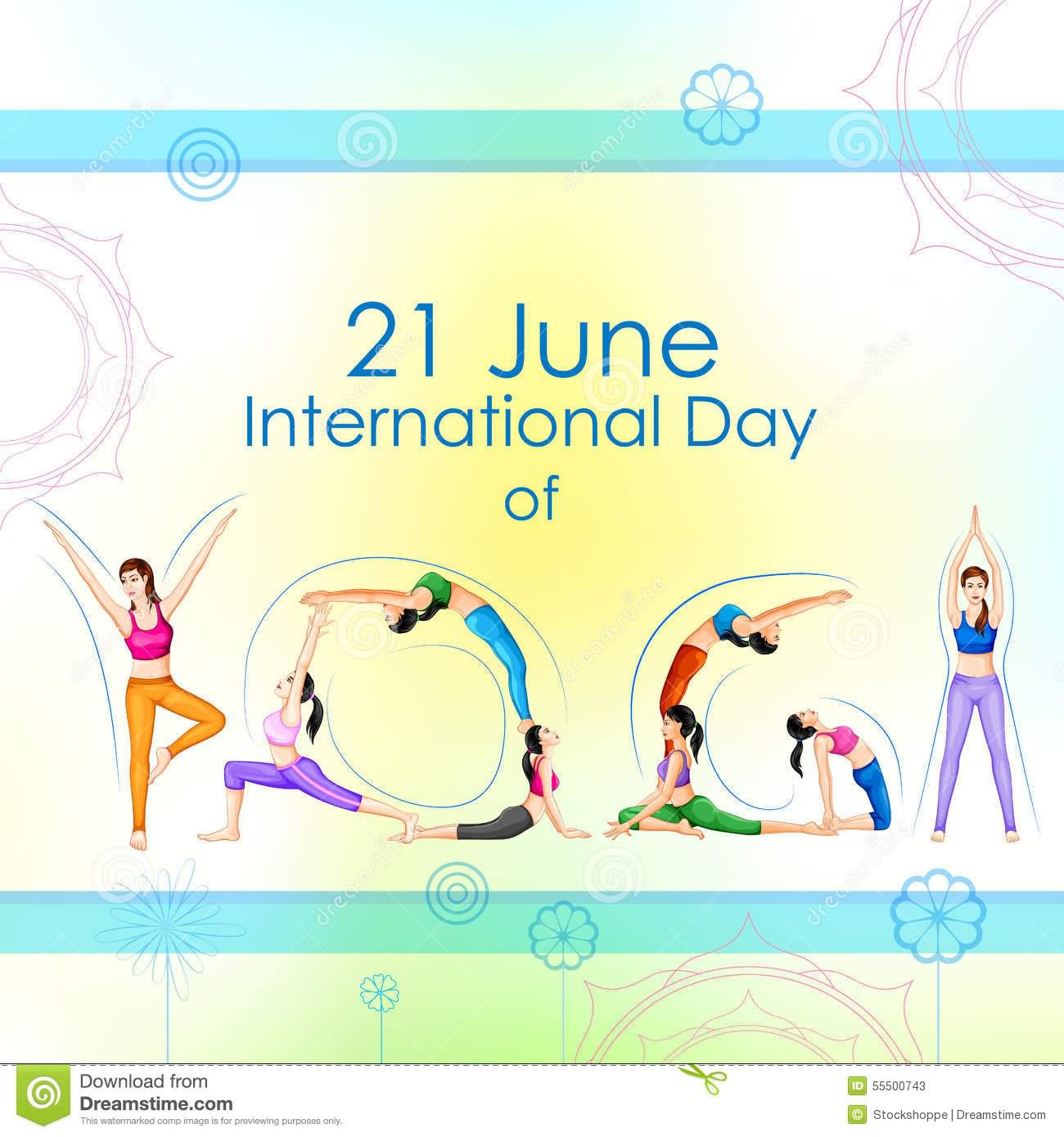 21 June International Yoga Day Greetings Picture