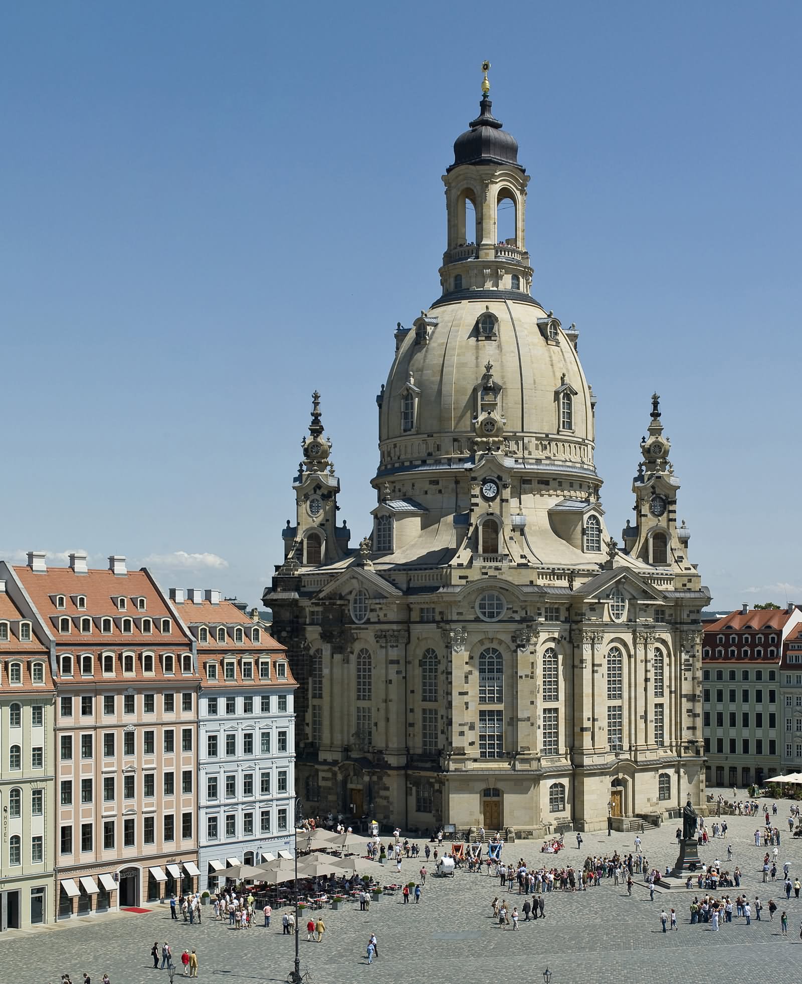 Adorable View Of The Frauenkirche Dresden