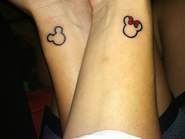 28+ Outline Mickey Mouse Tattoos