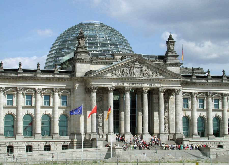 Beautiful Architectural Building In Berlin The Reichstag