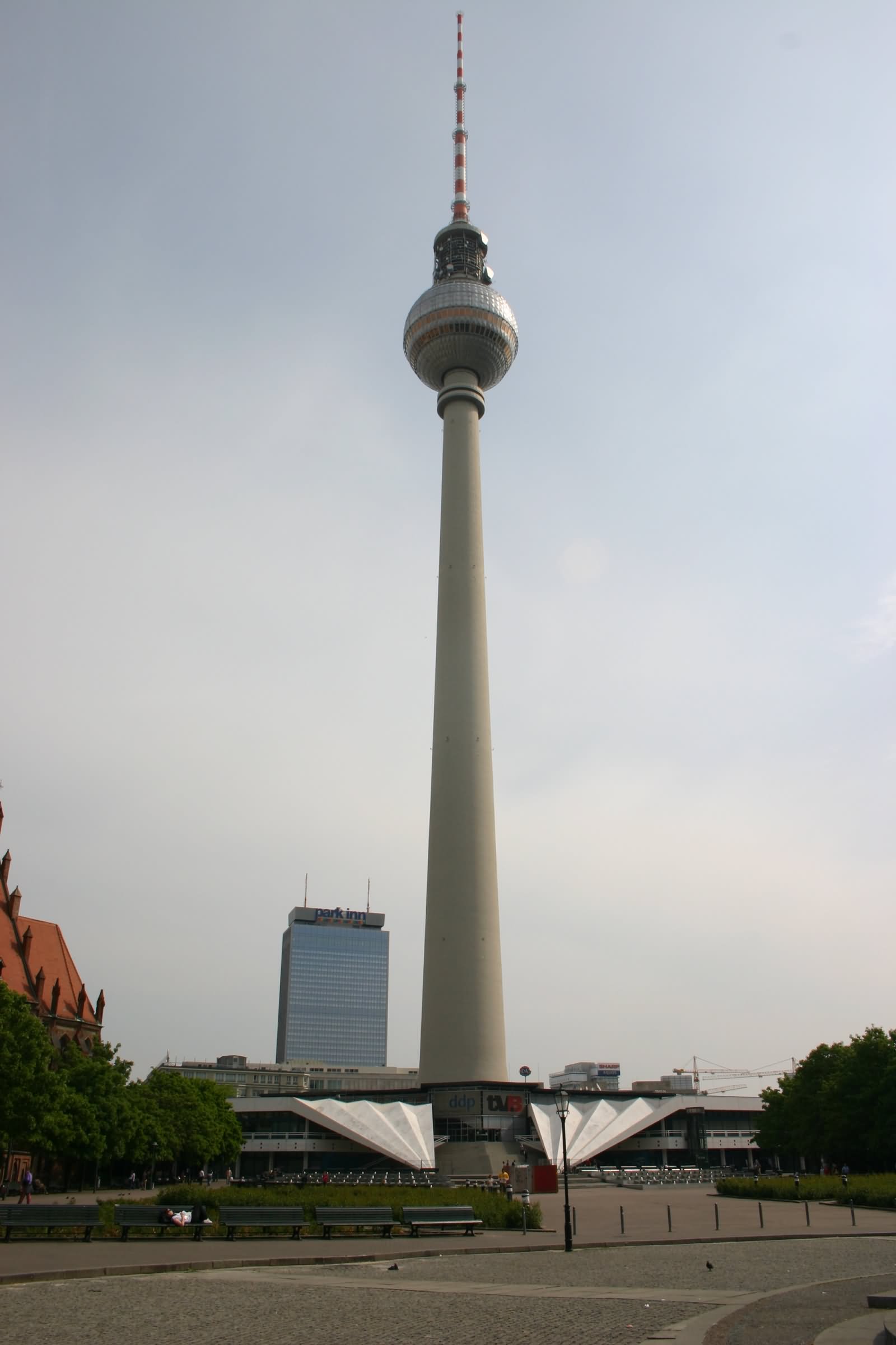 Beautiful Picture Of The Fernsehturm Tower In Berlin, Germany
