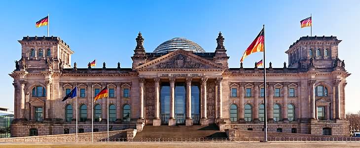 Beautiful Picture Of The Reichstag In Berlin, Germany