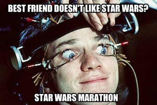 Best Friend Doesn't Like Star Wars Funny Star War Meme Image
