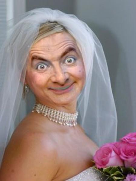 Bride Mr Bean Funny Picture
