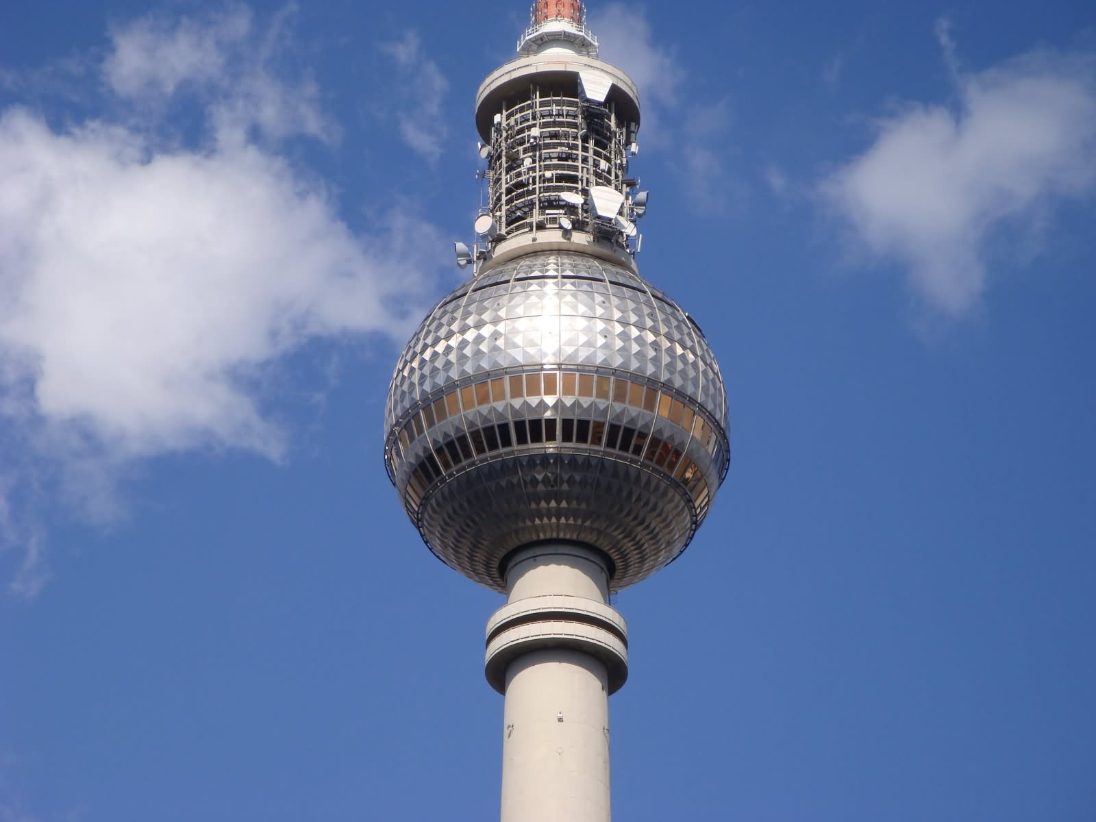 Fernsehturm Berlin Tower Closeup Picture