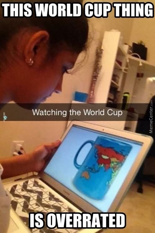 Funny Bored Meme Watching The World Cup Picture For Facebook