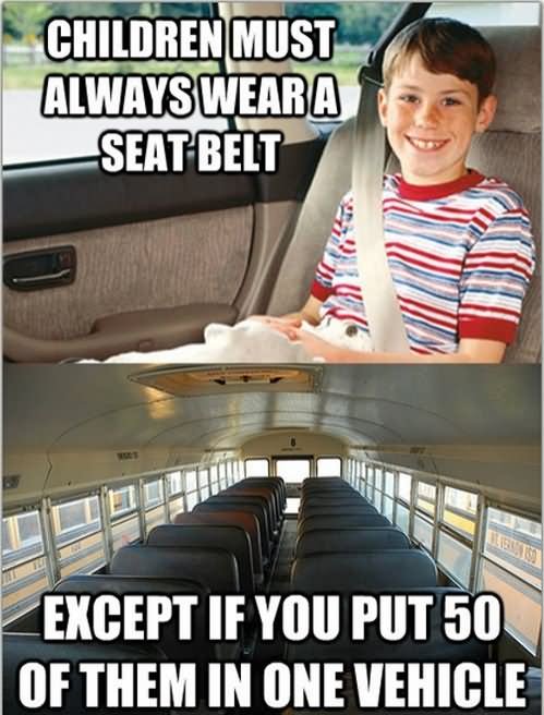 Funny School Bus Meme Picture
