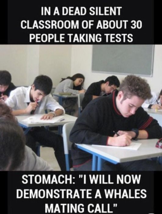 Funny School Meme In A Dead Silent Classroom Of About 30 People Taking Tests Image