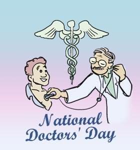 Happy National Doctor's Day Greeting Card