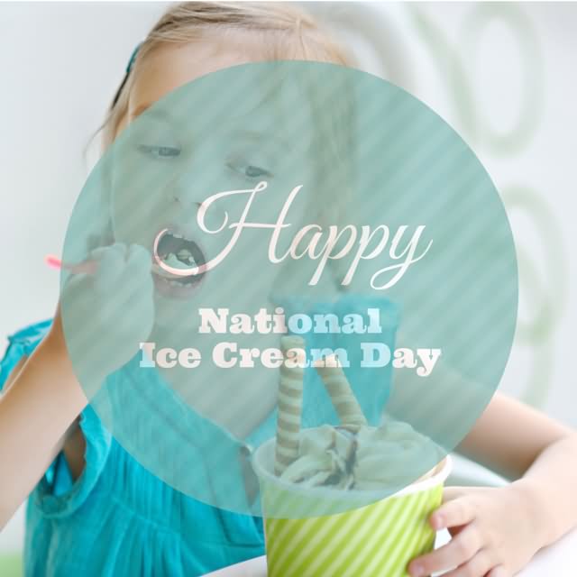 Happy National Ice Cream Day Image