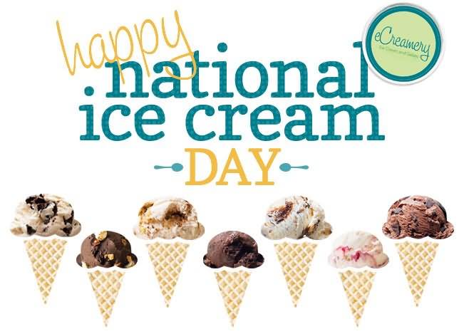 Happy National Ice Cream Day Wishes Image For Facebook