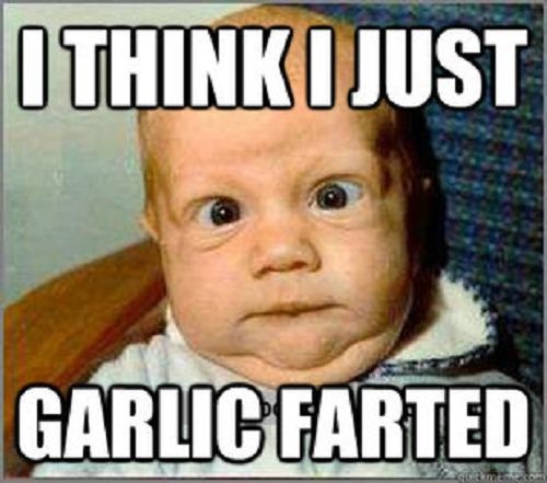 I Think I Just Garlic Farted Funny Fart Meme Picture