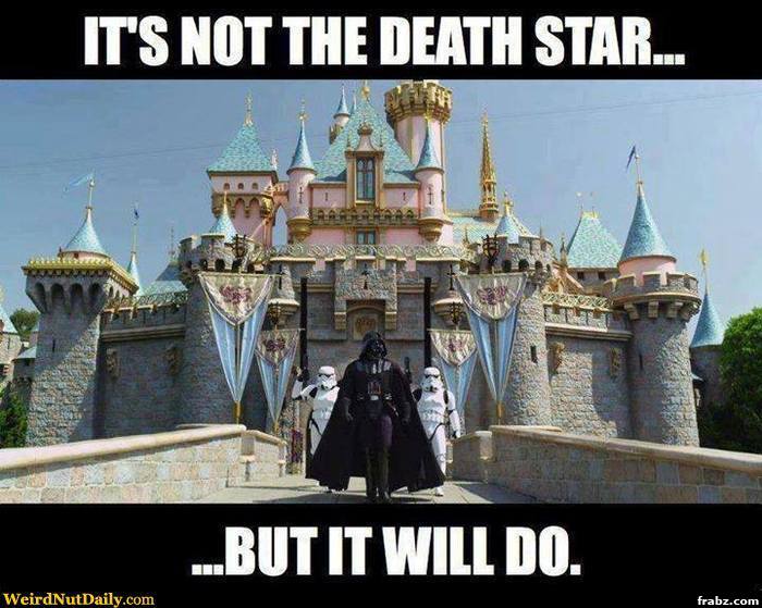 It's Not The Death Star But It Will Do Funny Star War Meme Image