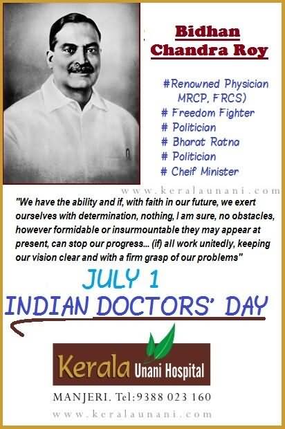 July 1 India Doctor's Day