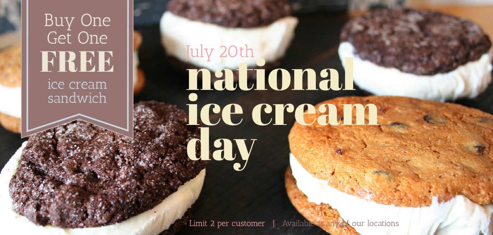 July 20th National Ice Cream Day