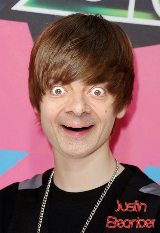 Justin Bieber Funny Mr Bean Image For Whatsapp