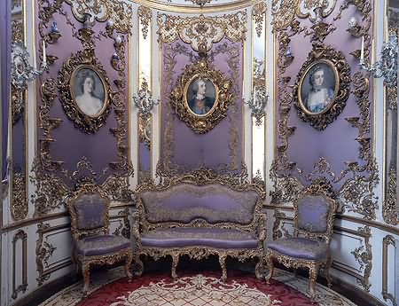 Lilac Cabinet Inside The Linderhof Palace
