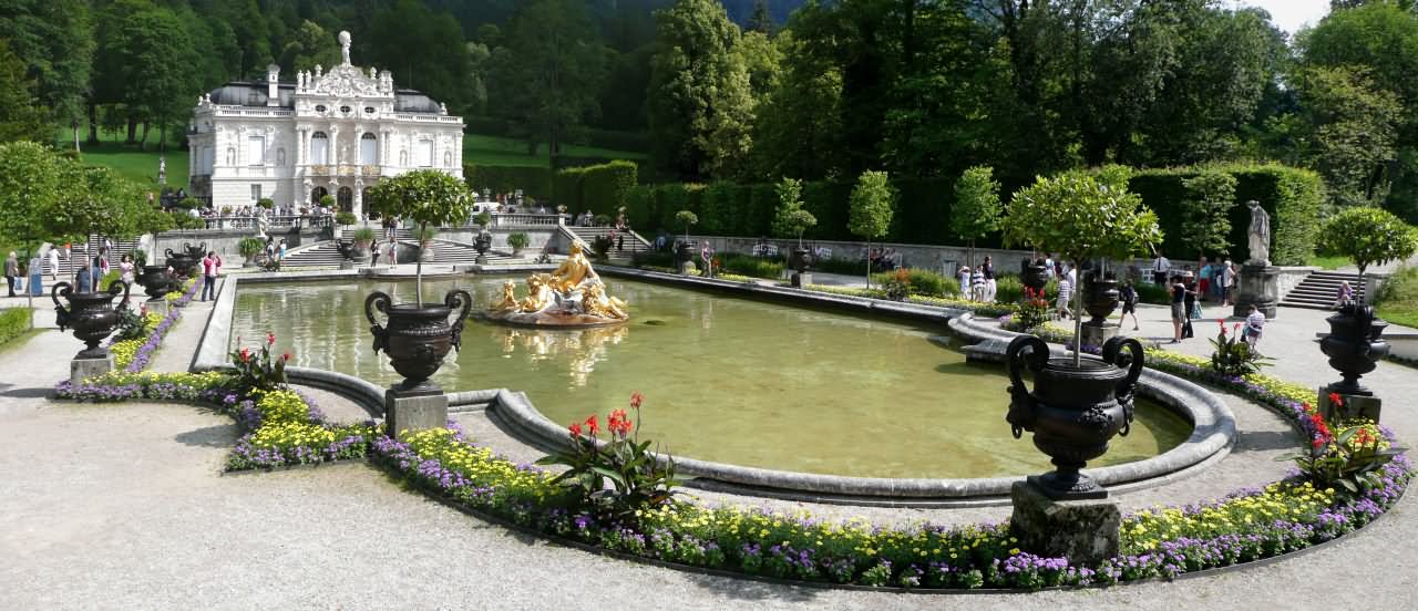 Linderhof Palace Amazing View Picture