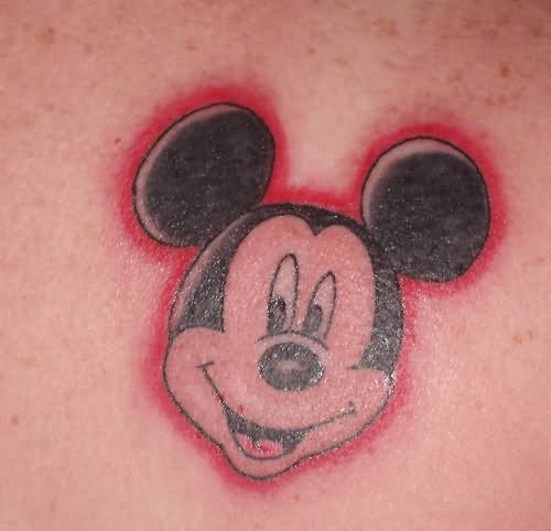 Mickey Mouse Head Tattoo Image
