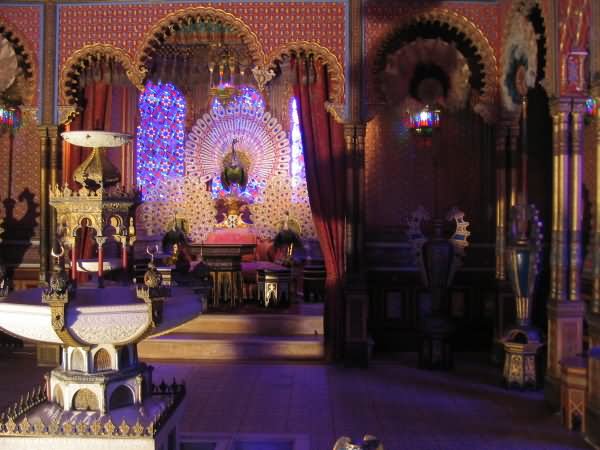 Moorish Pavillion Inside The Linderhof Palace In Germany