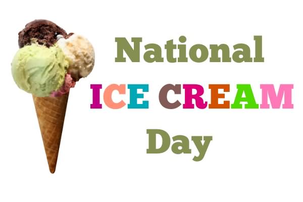 National Ice Cream Day Greetings