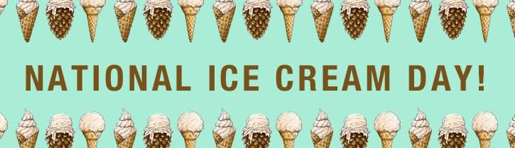 National Ice Cream Day Header Image