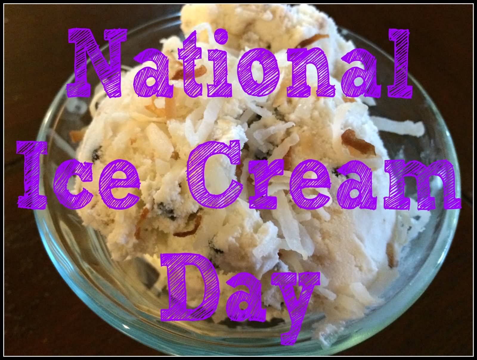 National Ice Cream Day Wishes Image