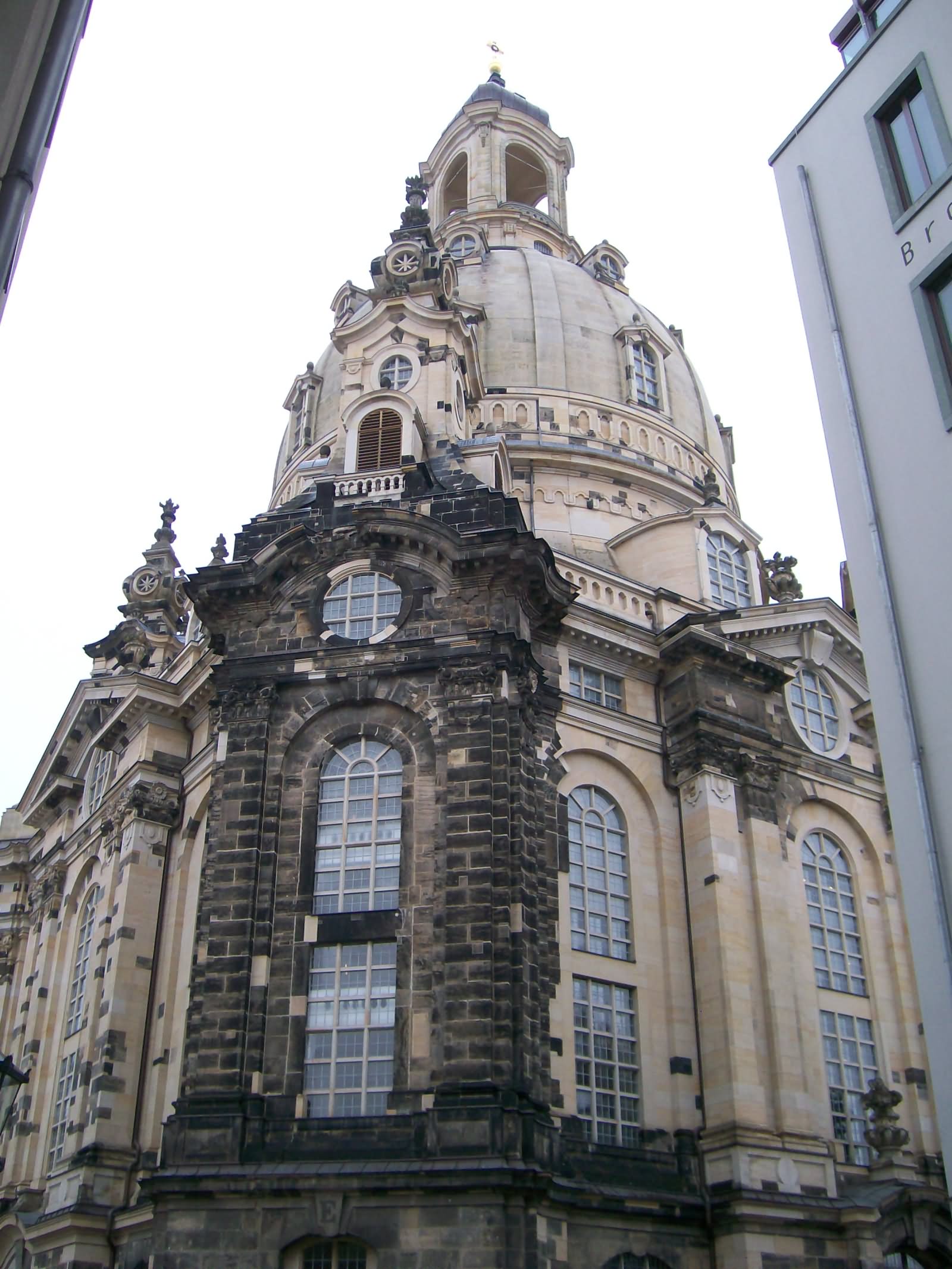 North Side View Of The Frauenkirche Dresden
