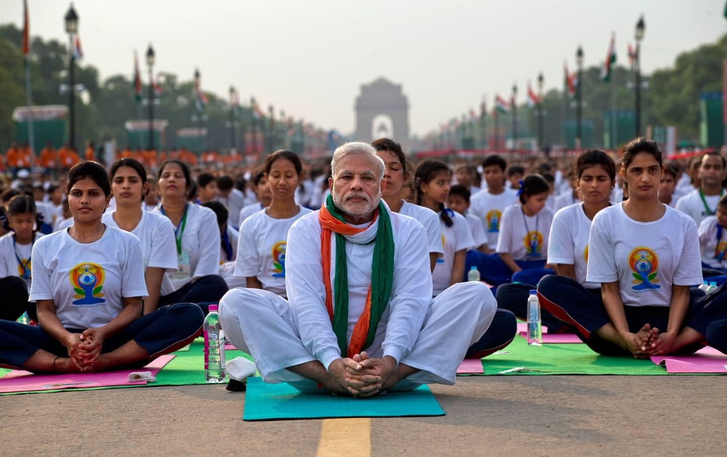 Prime Minister Sri Narendra Modi Celebration International Yoga Day