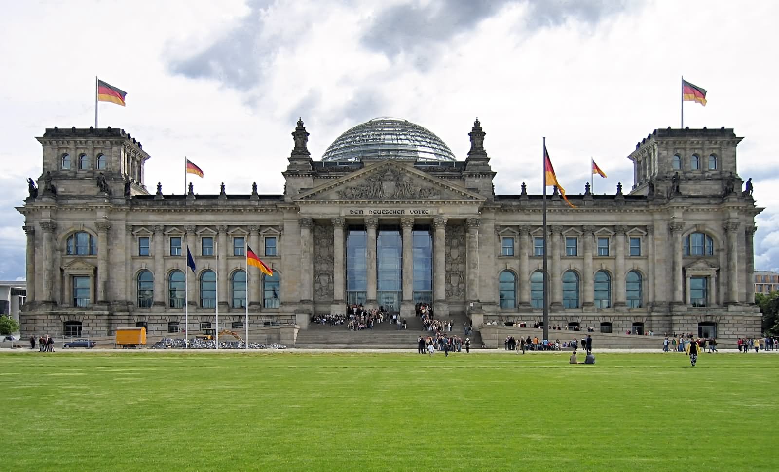 Reichstag Building Front Picture