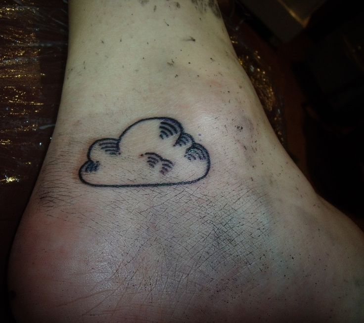 21+ Simple Cloud Tattoos
