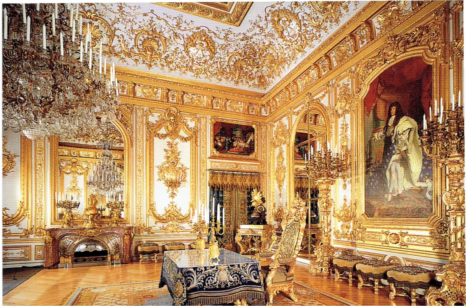 The Conference Room Inside The Linderhof Palace