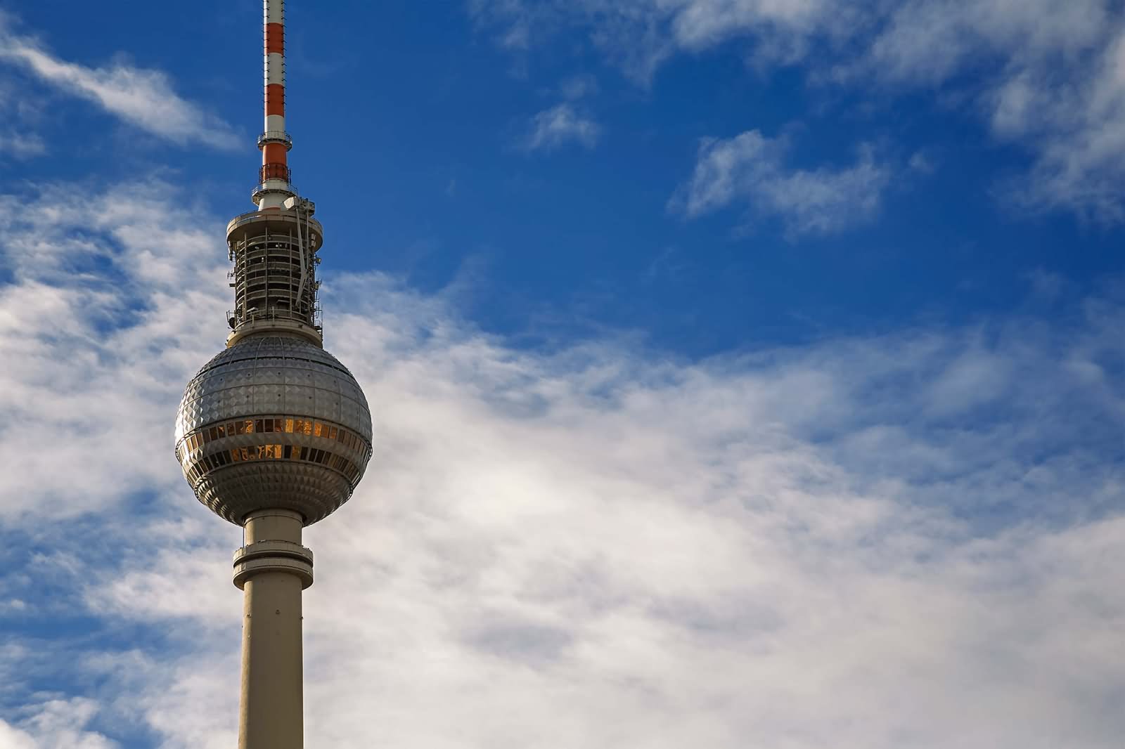 The Fernsehturm  TV Tower In Berlin