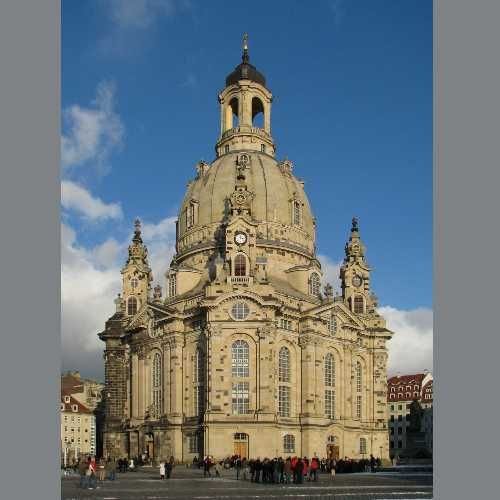 The Frauenkirche Dresden Front Image