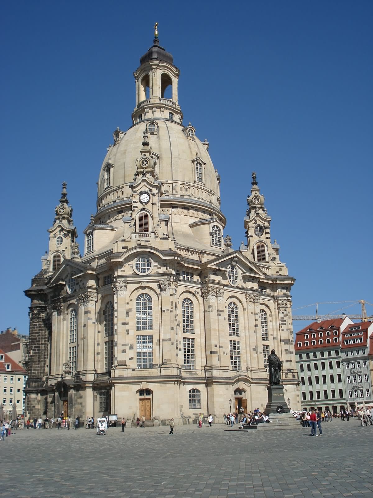 The Frauenkirche Dresden In Dresden, Germany