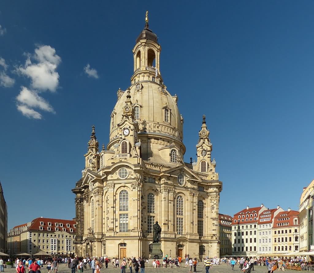 The Frauenkirche Dresden View From Front